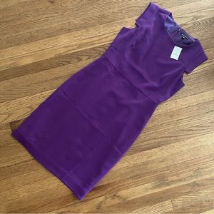J. Crew Purple Sheath Dress
